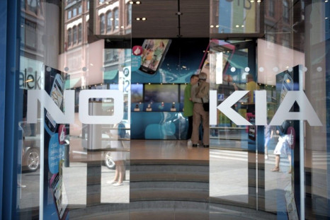 General view of the Nokia flagship store in Helsinki