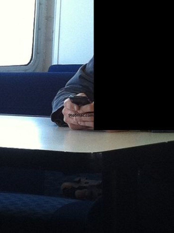 A commuter manages to snap a sneaky shot
