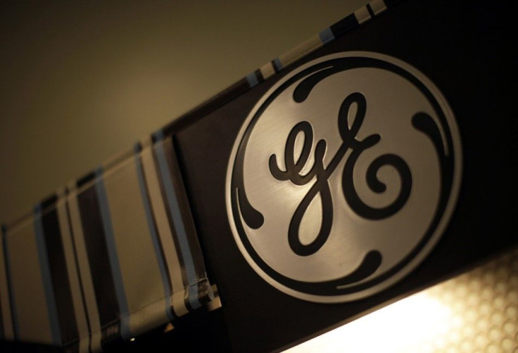 A GE logo