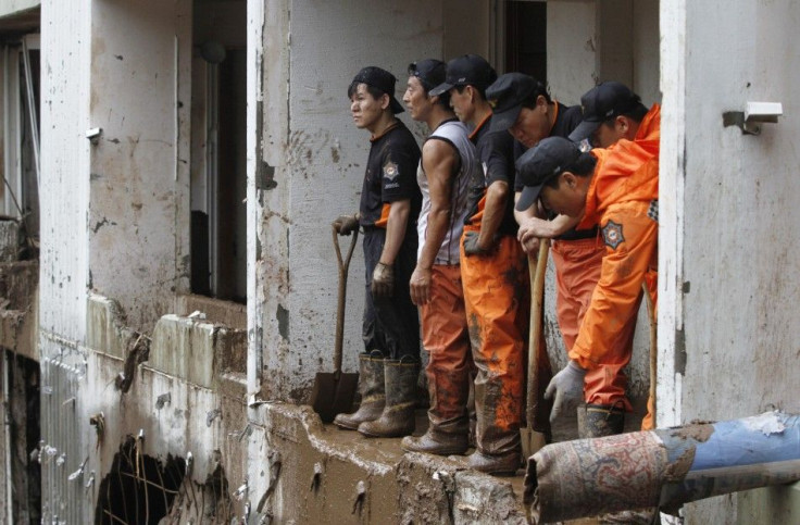 South Korea flood