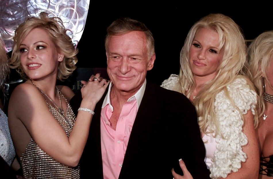 Hugh Hefners Planking Playmates in Pictures 