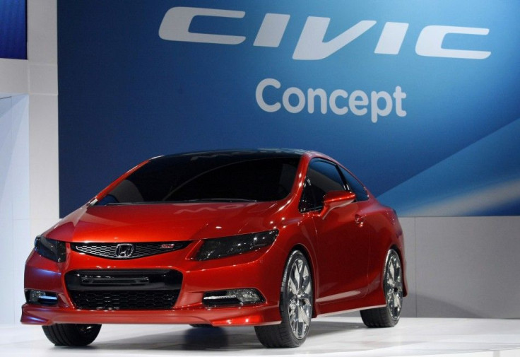 American Honda Motors introduces its new Honda Civic concept vehicle during press preview day at Cobo Center of the North American International Auto show in Detroit