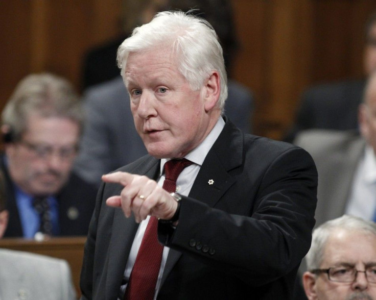 Canada&#039;s interim Liberal Leader Rae speaks during a question period in Ottawa