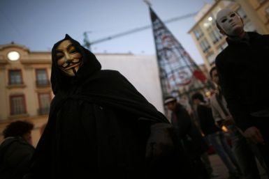Anonymous Hackers Protest Members Arrest