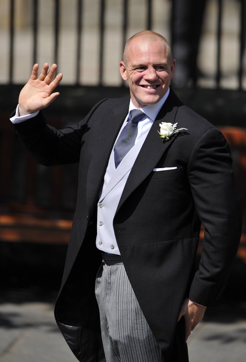 England rugby captain Mike Tindall 