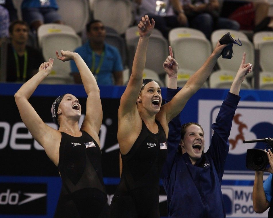 United States Win Womens 4x200 Freestyle Relay Title Ibtimes