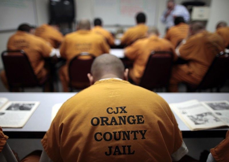 Inmates of Orange County jail
