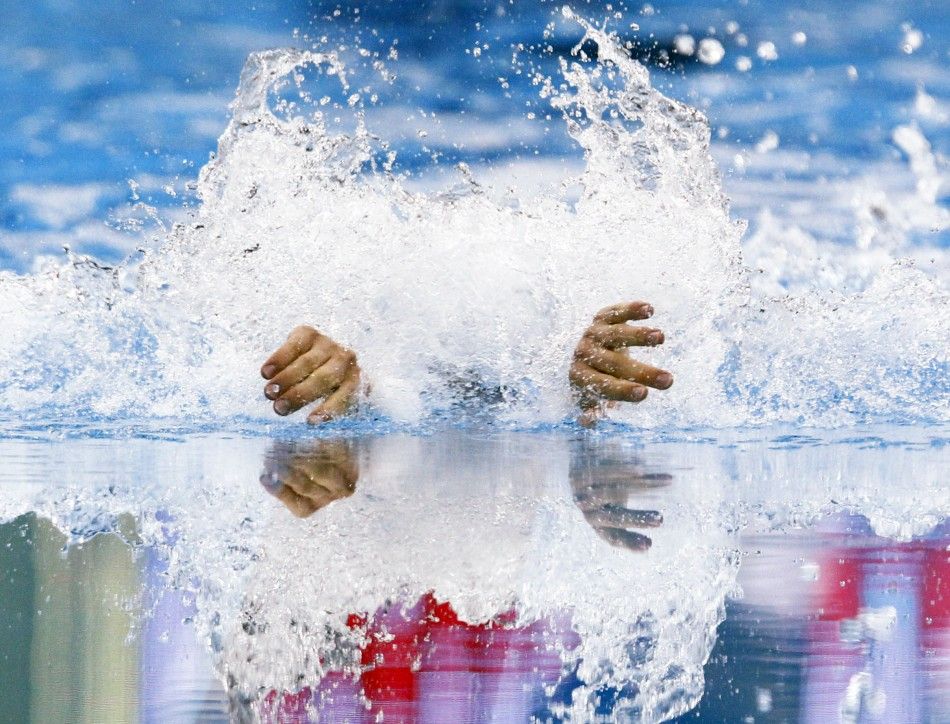 Macedonia039s Marko Blazevski competes in the men039s 400m individual medley heats at the 14th FINA World Championships in Shanghai July 31, 2011.