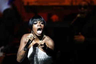 Singer Fantasia Barrino performs during the Apollo Theatre&#039;s 75th anniversary gala in New York