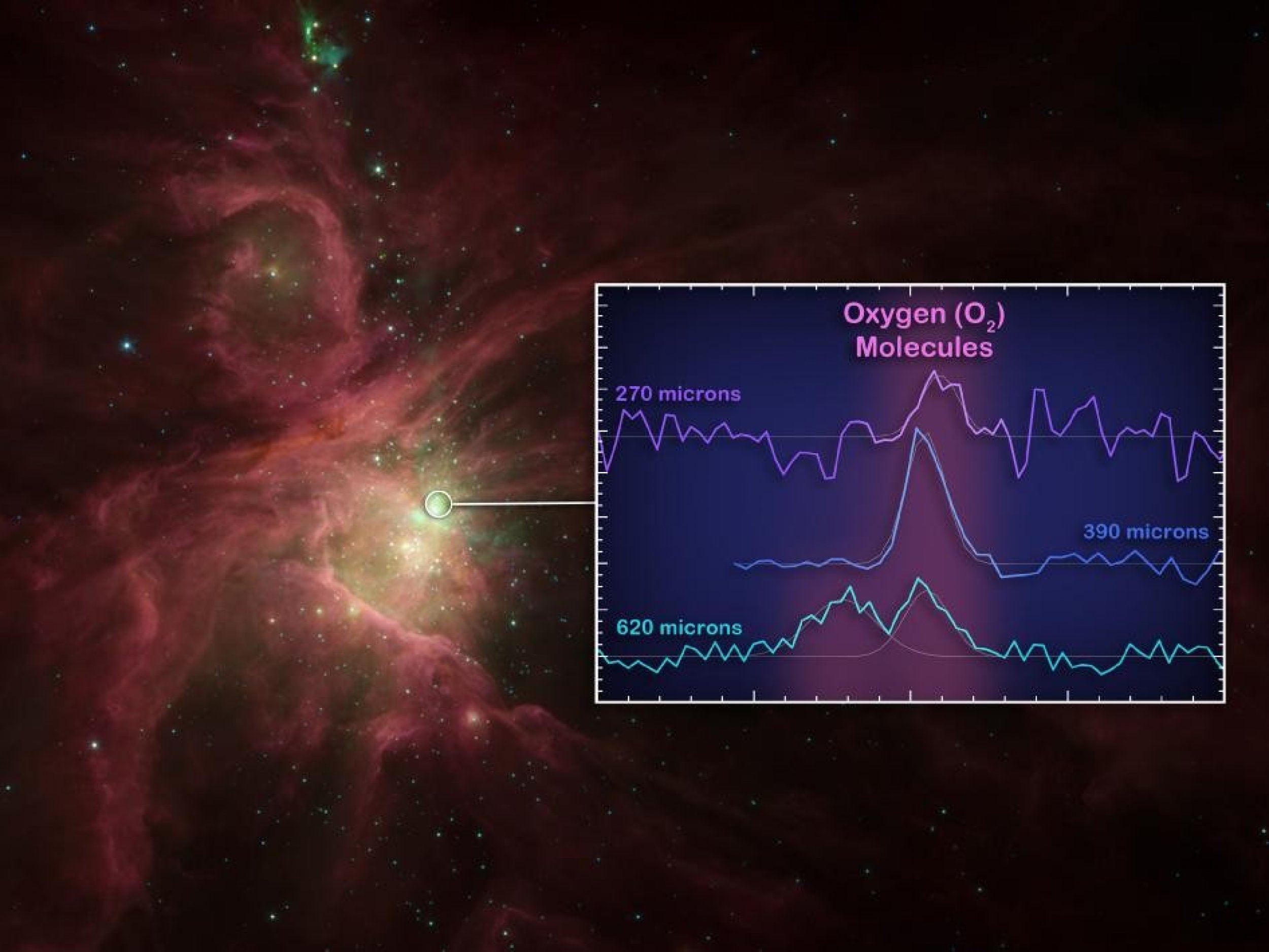 Oxygen in Orion