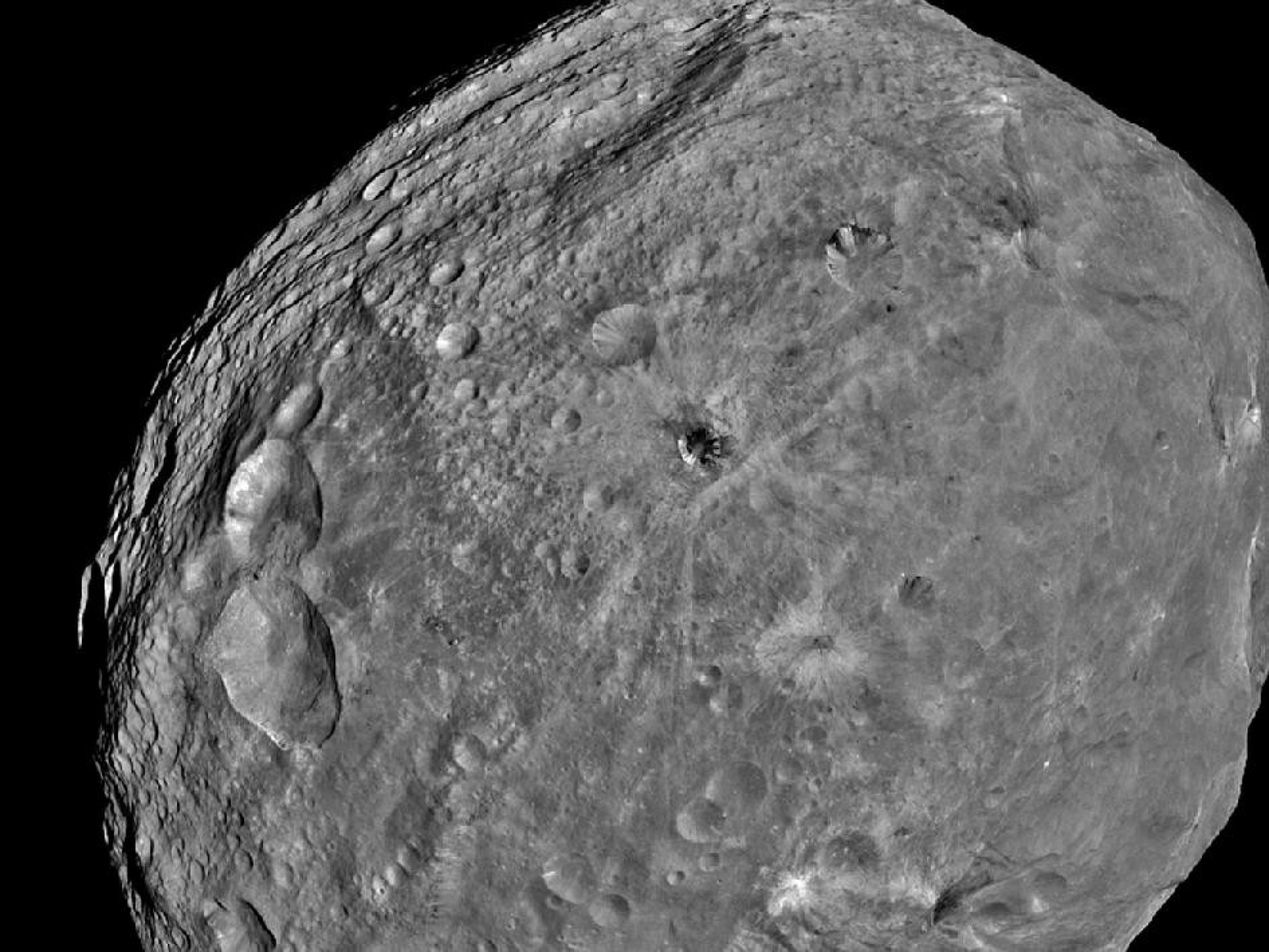 Vesta asteroid