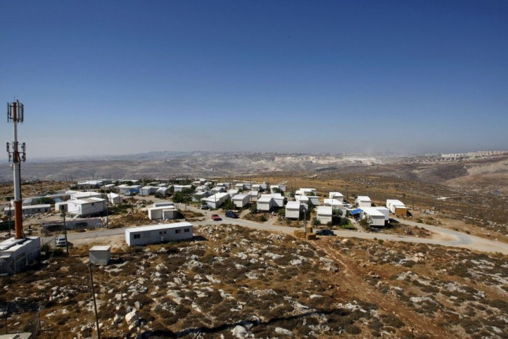 General view of Jewish outpost of Migron near West Bank city of Ramallah