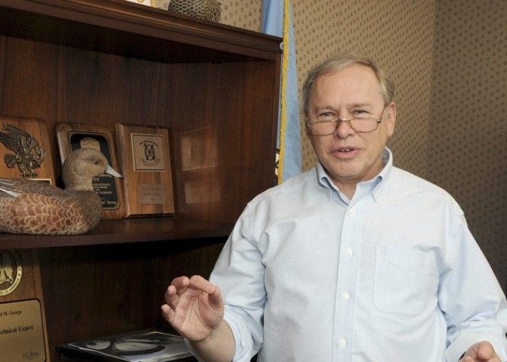 Richard &quot;Dickie&quot; George, technical director of NSA&#039;s Information Assurance Directorate, is pictured in his NSA office