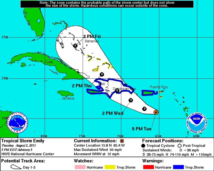 Tropical Storm Emily