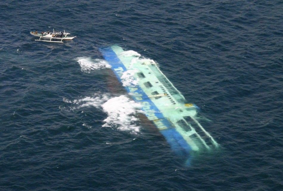 Cargo Ship Sinks in Seas of Philippines