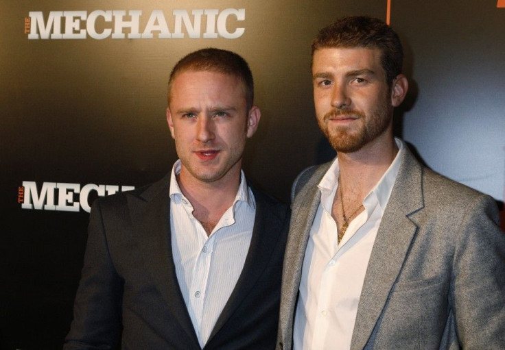 Actors and brothers Ben and Jon Foster arrive at the premiere of the film &quot;The Mechanic&quot; in Hollywood