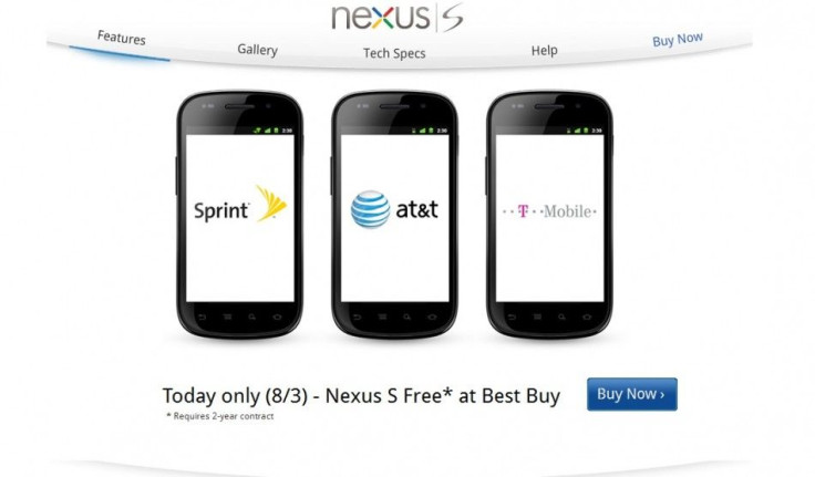 Nexus S for free