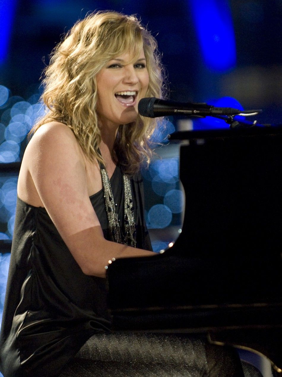 Sugarlands Jennifer Nettles performs during rehearsals for the Grammy Nomination Live television special in Los Angeles