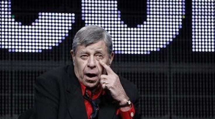 Actor and comedian Jerry Lewis speaks during the encore session for &#039;&#039;The Method to the Madness of Jerry Lewis&#039;&#039; at the 2011 Summer Television Critics Association Cable Press Tour in Beverly Hills, California