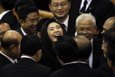 Thailand&#039;s new Prime Minister Yingluck Shinawatra of the Puea Thai Party