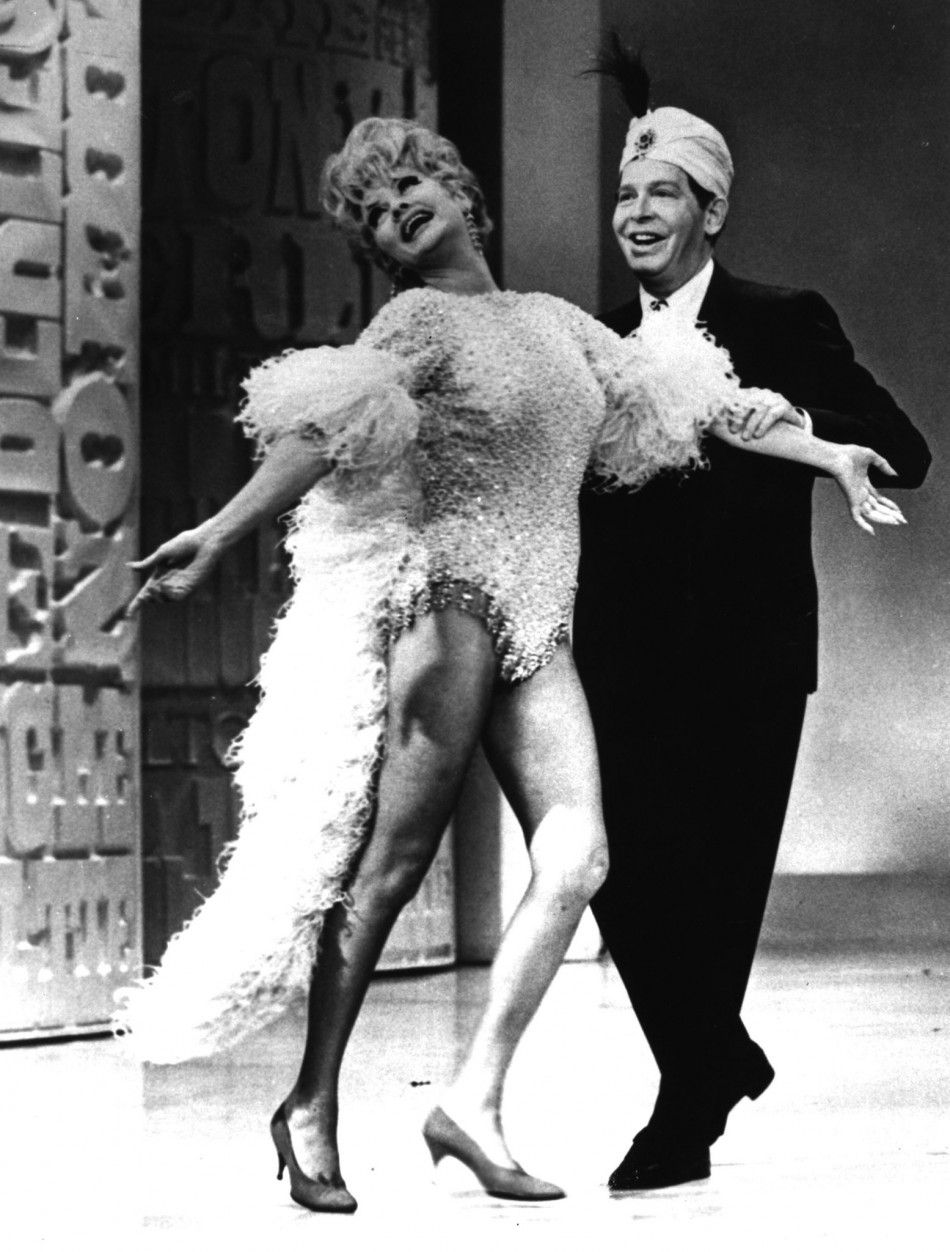 Lucille Ball and Milton Berle