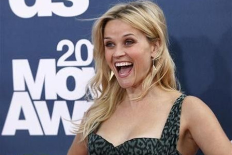 Actress Reese Witherspoon arrives at the 2011 MTV Movie Awards in Los Angeles