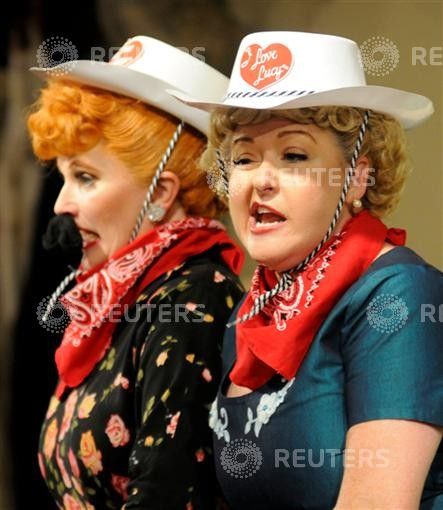 Impersonators portray quotI Love Lucyquot actors for Lucille Balls 100th birthday in Jamestown