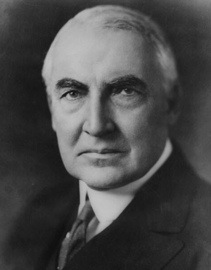 President Warren Harding