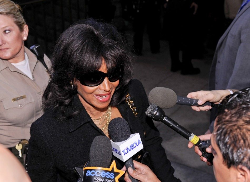 Michael Jacksons sister Rebbie Jackson makes comments and expresses her disappointment at the sentencing hearing of Dr. Conrad Murray, in Los Angeles