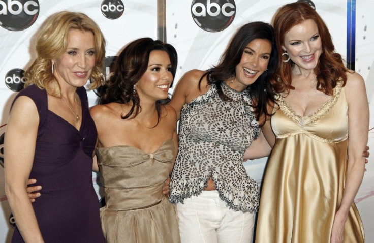 Stars of the ABC show &quot;Desperate Housewives&quot; arrive to attend the ABC Network upfronts in New York