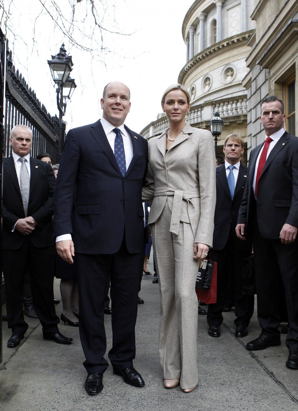 Prince Albert of Monaco and Charlene Wittstock
