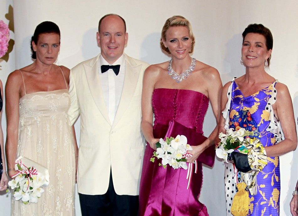 Prince and Princess of Monaco Make Romantic Appearance at Red Cross Ball