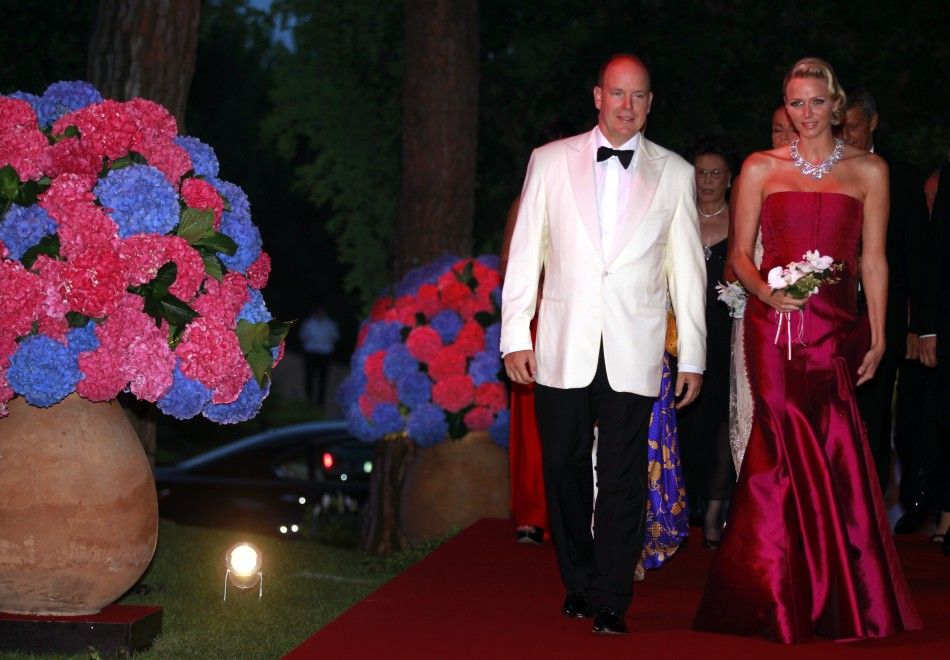 Prince and Princess of Monaco Make Romantic Appearance at Red Cross Ball