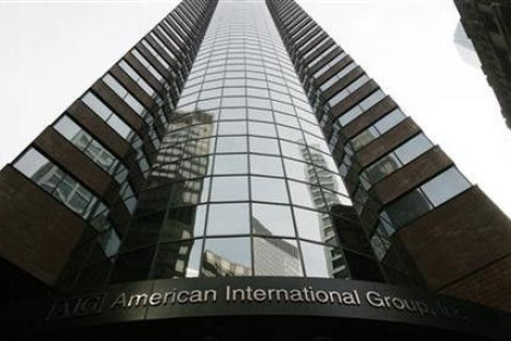 The American International Group building in New York&#039;s financial district, March 16, 2009.