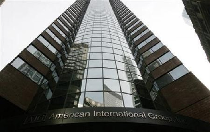 The American International Group building in New York&#039;s financial district, March 16, 2009.