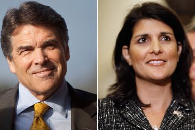 Rick Perry and Nikki Haley