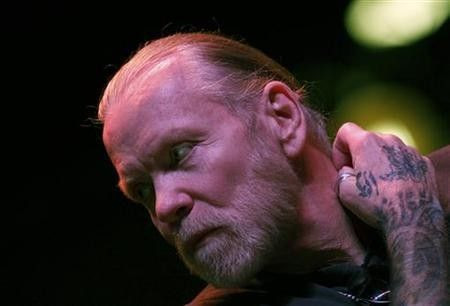 Musician Gregg Allman of The Allman Brothers Band attends a news conference to announce a concert run by his band at New York's Beacon Theatre