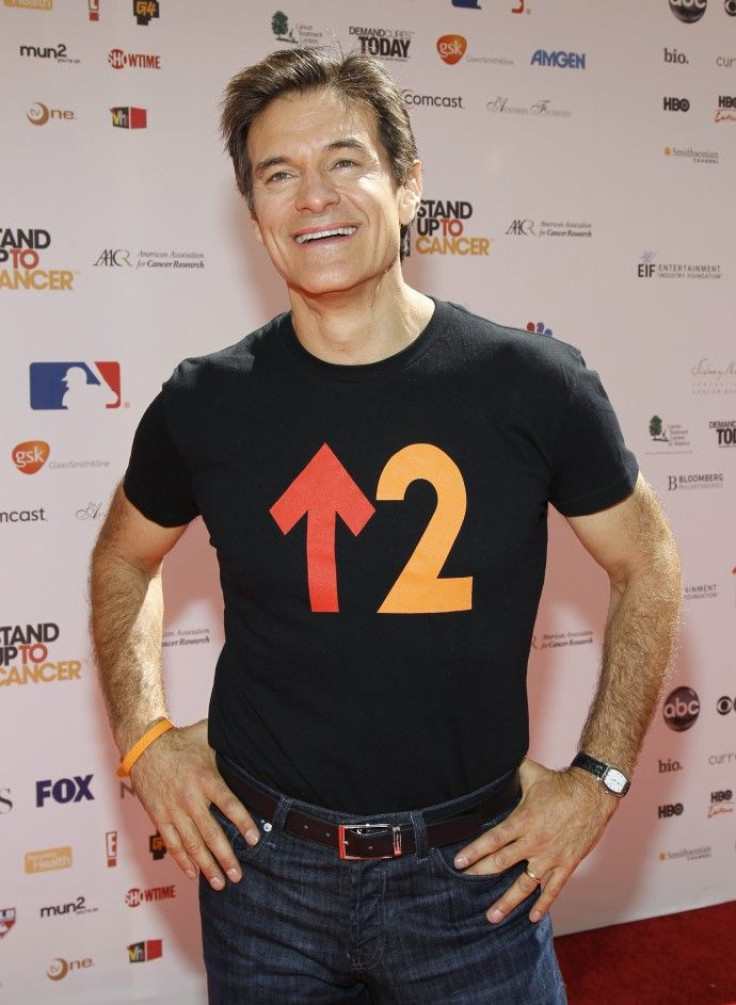 Television show host Dr. Oz poses at a television event in Culver City, California