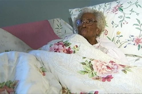 103 year old woman saved from eviction