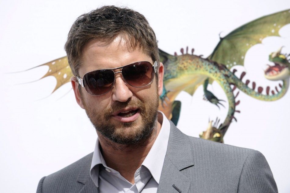 Cast member Gerard Butler attends the premiere of the film How to Train Your Dragon in Los Angeles