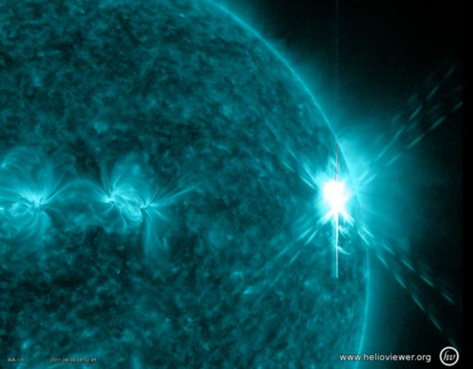 NASA Sun Unleashes an Earth-directed X6.9 Class Flare PHOTOSVIDEOS