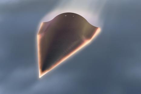 The arrowhead-shaped unmanned Falcon Hypersonic Technology Vehicle 2 (FHTV2)