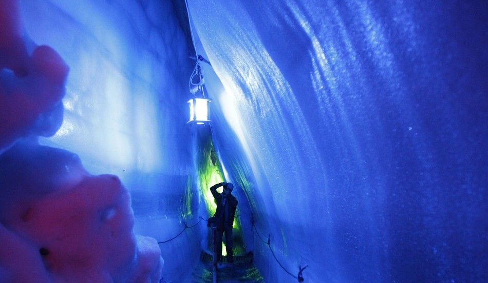 Natural Ice Palace Discovered Deep Inside Austrian Glacier Opened to Visitors