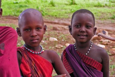 Tanzanian Maasai Girls