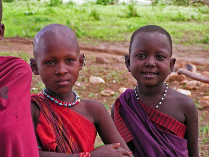 Tanzanian Maasai Girls