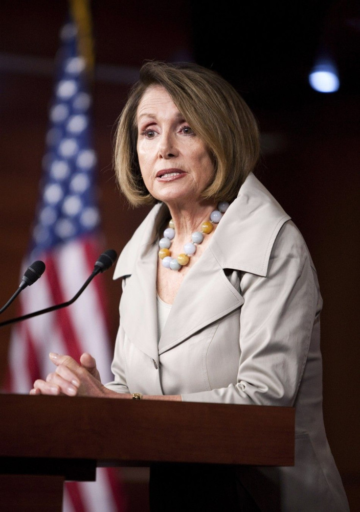 House Minority leader Nancy Pelosi (D-CA) 