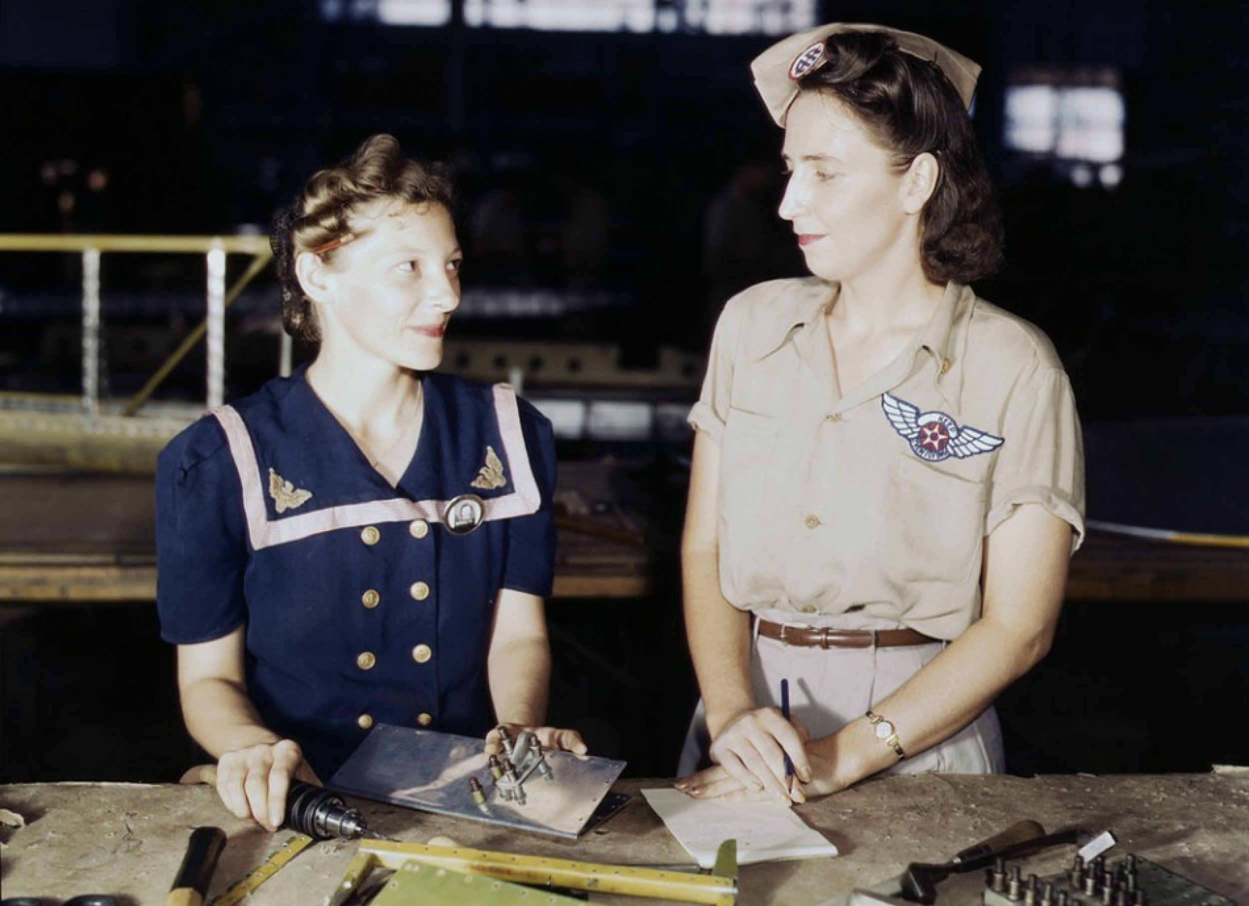 Rare Color Photos from World War 2 Era