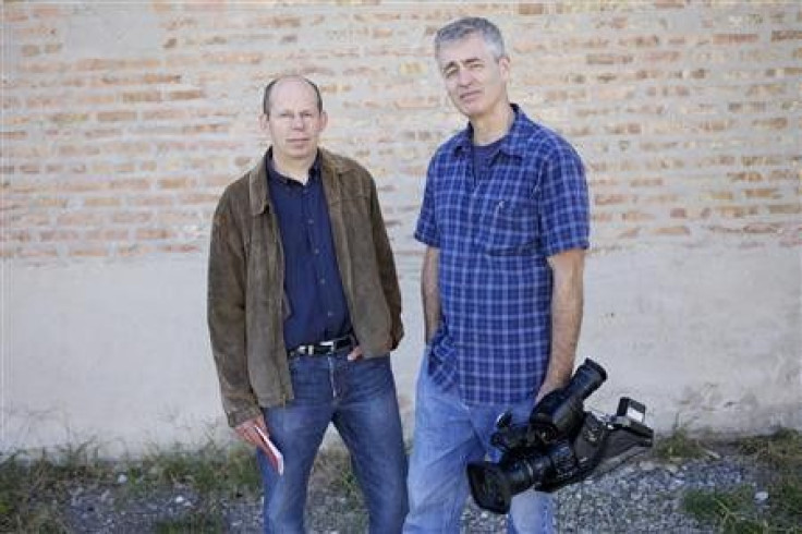 Producer Alex Kotlowitz (L) and Producer/Director Steve James in the film &#039;&#039;The Interrupters&#039;&#039;.
