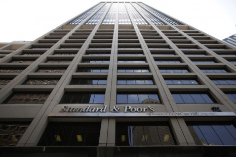 The Standard and Poor&#039;s building is seen in New York