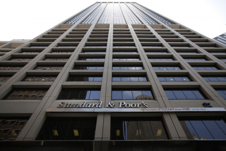 The Standard and Poor&#039;s building is seen in New York